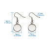Stainless Steel Earring Hooks STAS-TA0004-02A-8