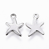 Tarnish Resistant 304 Stainless Steel Charms X-STAS-K154-22P-2