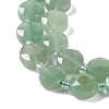 Natural Green Aventurine Beads Strands G-N342-14-4