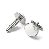 304 Stainless Steel Cuff Buttons G-C185-02P-35-2