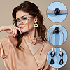 Gorgecraft 6Pcs 6 Style PU Leather & Velvet EyeGlass Necklace Straps AJEW-GF0005-74-3