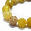 Natural Yellow Opal Beads Strands G-G927-26-3