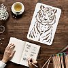PET Hollow out Drawing Painting Stencils Sets for Kids Teen Boys Girls DIY-WH0172-703-4
