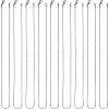 12Pcs 304 Stainless Steel Box Chain Necklaces Set NJEW-SC0001-21-1