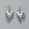 Bohemia Alloy Geometric Dangle Earrings for Women EJEW-WH0004-48C-1