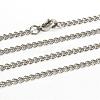 Tarnish Resistant 304 Stainless Steel Necklaces NJEW-D265-01P-2