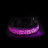 Adjustable Polyester LED Dog Collar MP-H001-A18-6