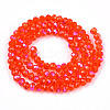 Electroplate Glass Beads Strands LS-EGLA-A034-T2mm-L29-2