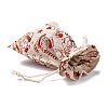 Cotton Gift Packing Pouches Drawstring Bags ABAG-B001-01B-03-4