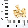 Brass Micro Pave Cubic Zirconia Charms KK-S049-17G-3