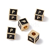 Rack Plating Brass Enamel Beads KK-B060-04G-01P-3