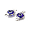 304 Stainless Steel Connector Charms STAS-G305-09P-07-2