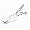 Iron Snap Hair Clip Findings IFIN-L037-006P-3