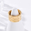 304 Stainless Steel Cuff Rings for Women RJEW-F175-02G-04-5