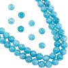  Natural Blue Quartz Beads Strands G-NB0003-69-1