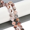 Natural Cherry Blossom Agate Beads Strands G-G182-B40-03-1