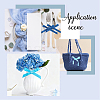 6 Rolls 6 Colors Polyester Ribbon OCOR-CP0001-27B-5
