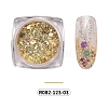 Shining Nail Art Glitter MRMJ-R082-123-03-2