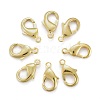 Brass Lobster Claw Clasps X-KK-903-G-NF-1