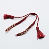 Braided Nylon Cord for DIY Bracelet Making MAK-K013-B02-1