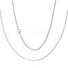 304 Stainless Steel Box Chain Necklace Makings AJEW-WH0270-251-1