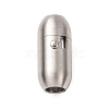 304 Stainless Steel Locking Tube Magnetic Clasps STAS-A151-02C-P-1