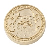 Christmas Series Wax Seal Brass Stamp Head LS-AJEW-M037-01G-17-2