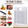 12Pcs Rectangle Plastic Gift Bags ABAG-SP0001-07E-5