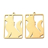 201 Stainless Steel Pendants SA-CBA49C1-04G-1