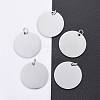 Anti-Tarnish 304 Stainless Steel Pendants STAS-I311-32H-P-2