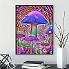 DIY Aesthetic Fantasy Mushroom Pattern Diamond Painting Kits DIAM-PW0005-09F-1