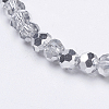Electroplate Glass Beads Strands LS-EGLA-J042-4mm-H02-1