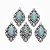 Tibetan Style Alloy Pendants X-PALLOY-R113-010-RS-1