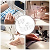 Gorgecraft Transparent Acrylic Sewing Template DIY-GF0002-92-5