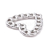 Non-Tarnish 304 Stainless Steel Linking Rings STAS-G264-02P-2