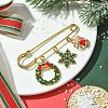 Christmas Iron Kilt Pins Brooches JEWB-BR00167-2