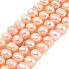 Natural Cultured Freshwater Pearl Beads Strands PEAR-C003-09E-1