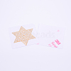 Self Adhesive Brass Stickers DIY-TAC0005-38C-4cm-1