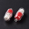 Translucent Plastic Pendants LS-KY-L006-29A-4