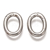 Non-Tarnish 201 Stainless Steel Jump Ring STAS-H136-12B-P-1