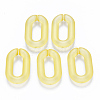 Transparent Acrylic Linking Rings X-OACR-S036-006A-K10-3
