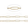 Ion Plating(IP) 304 Stainless Steel Paperclip Chains CHS-F010-01C-G-1