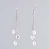 304 Stainless Steel Dangle Earrings EJEW-JE04003-2