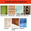 CREATCABIN Acrylic Mirror Wall Stickers Decal DIY-CN0001-13B-Y-6