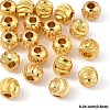 20Pcs Brass Spacer Beads KK-YW0003-18D-G-1