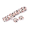 Handmade Lampwork Core European Beads LAMP-Q042-02A-2