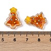 Transparent Glass Enamel Beads LAMP-S070-05B-4