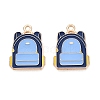 Alloy Enamel Pendants ENAM-Q004-01KCG-21-1