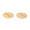 201 Stainless Steel Pendants STAS-F231-031G-2