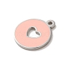 304 Stainless Steel Enamel Charms STAS-B074-03P-04-2